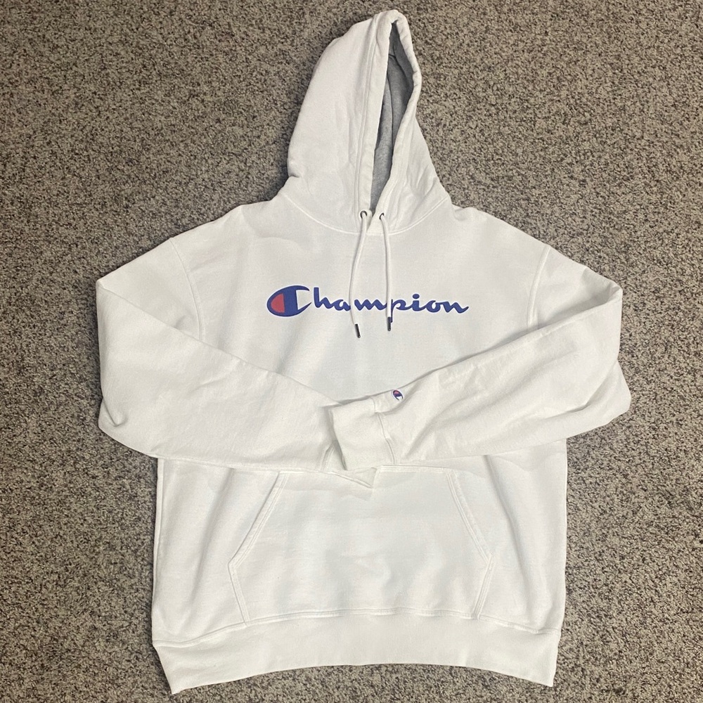 Champion Powerblend Script Hoodie